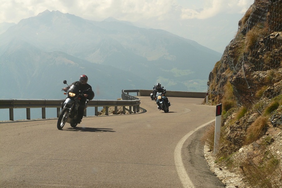 paisajes en moto